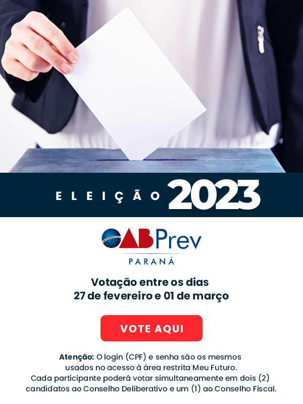Eleição OABPrev-PR: Vote aqui