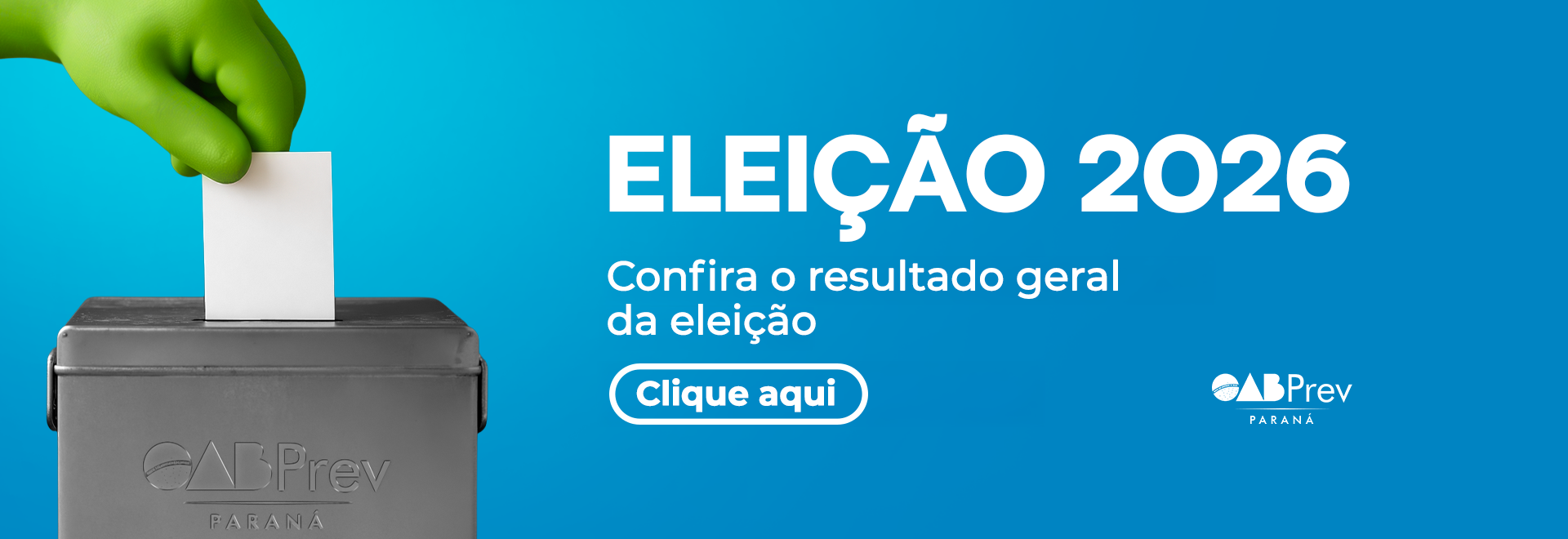 Confira o resultado geral da eleição