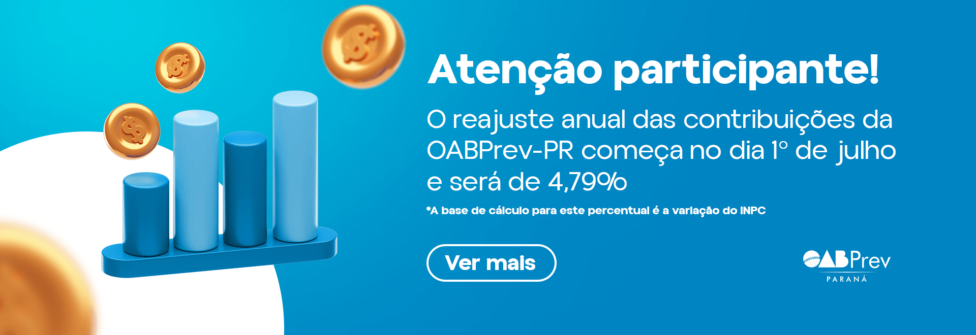 Reajuste anual da contribuição ao plano
