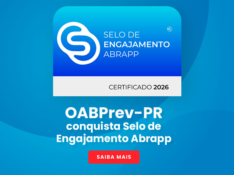 OABPrev-PR conquista Selo de Engajamento Abrapp